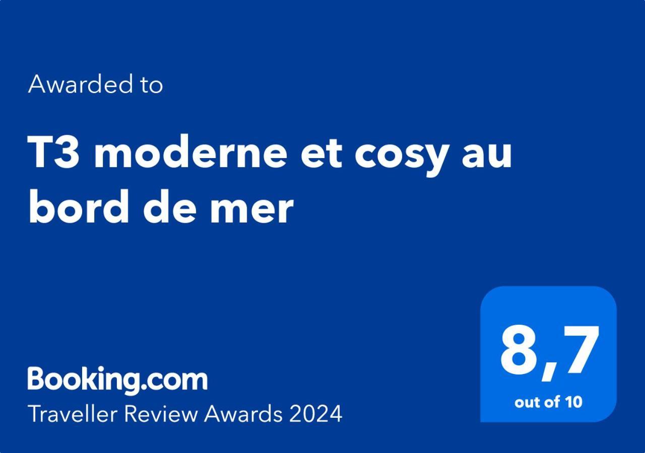 T3 moderne et cosy au bord de mer Marseille Eksteriør billede